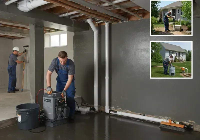 Basement Waterproofing and Flood Prevention process in Oxford County, ME